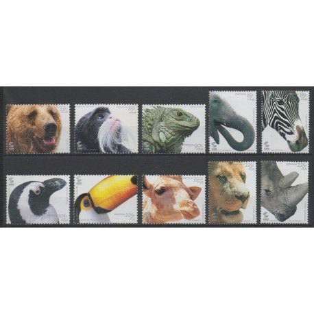 Portugal - 2001 - No 2502/2511 - animaux divers