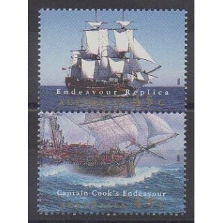 Buy this set of stamps of Australia of the year 1995 (Nb 1415/1416).