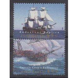 Australia - 1995 - Nb 1415/1416 - Boats