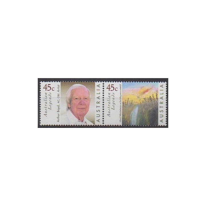 Acheter cette série de timbres d'Australie de l'année 1999 (No 1724/1725).