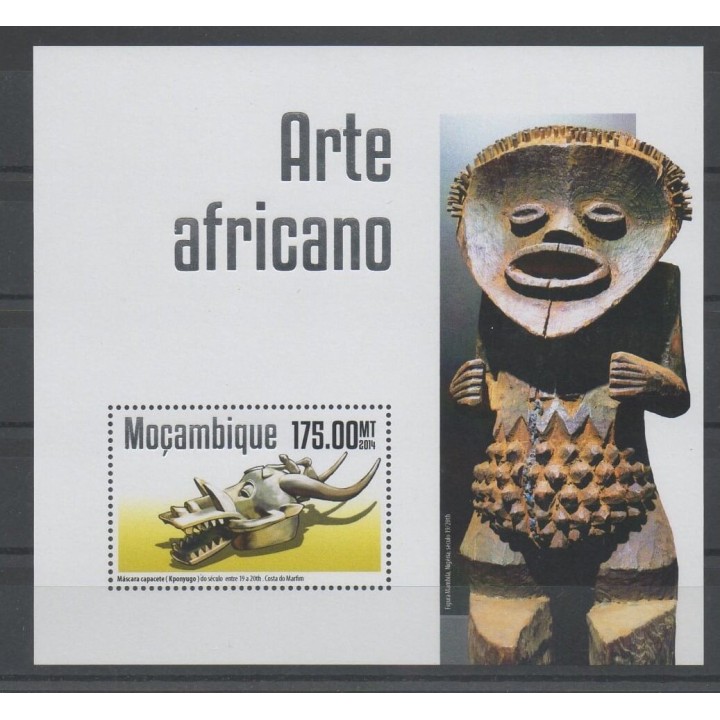 Timbres - Mozambique - 2014 - No BF 862 - art divers