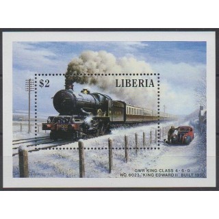 Acheter ce bloc-feuillet du Liberia de l'année 1988 (No BF114).