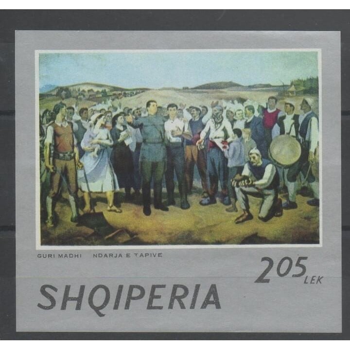 Timbres - Albanie - 1973 - No BF 23 - peinture