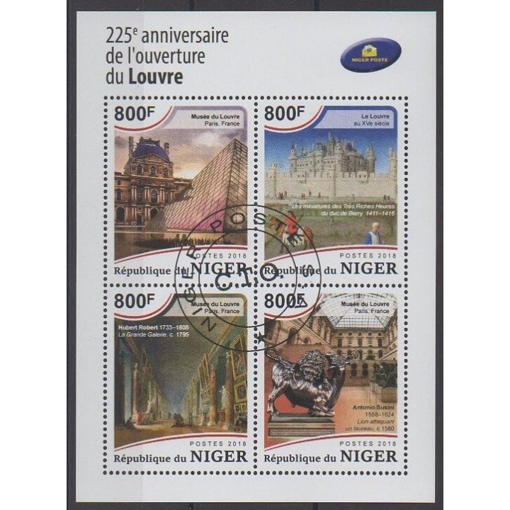 Buy this set of stamps of Niger of the year 2018 (Nb 4958/4961). - Used
