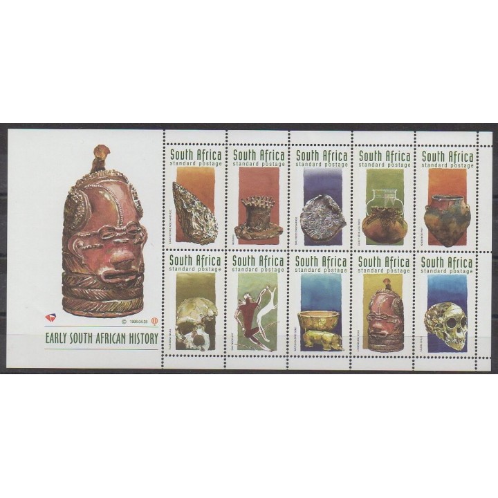 Acheter cette série de timbres d'Afrique du Sud de l'année 1998 (No 1003/1012).
