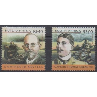 Buy this set of stamps of South Africa of the year 2001 (Nb 1175/1176).