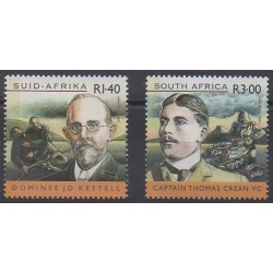 South Africa - 2001 - Nb 1175/1176 - Military history