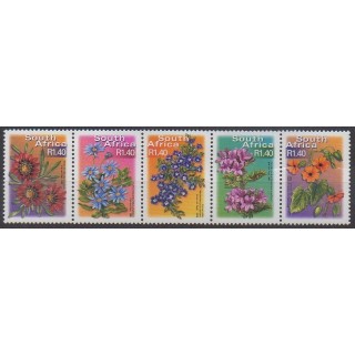 Acheter cette série de timbres d'Afrique du Sud de l'année 2001 (No 1159/1163).