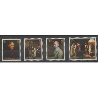 Timbres - Jersey - 1983 - No 303/306 - peinture