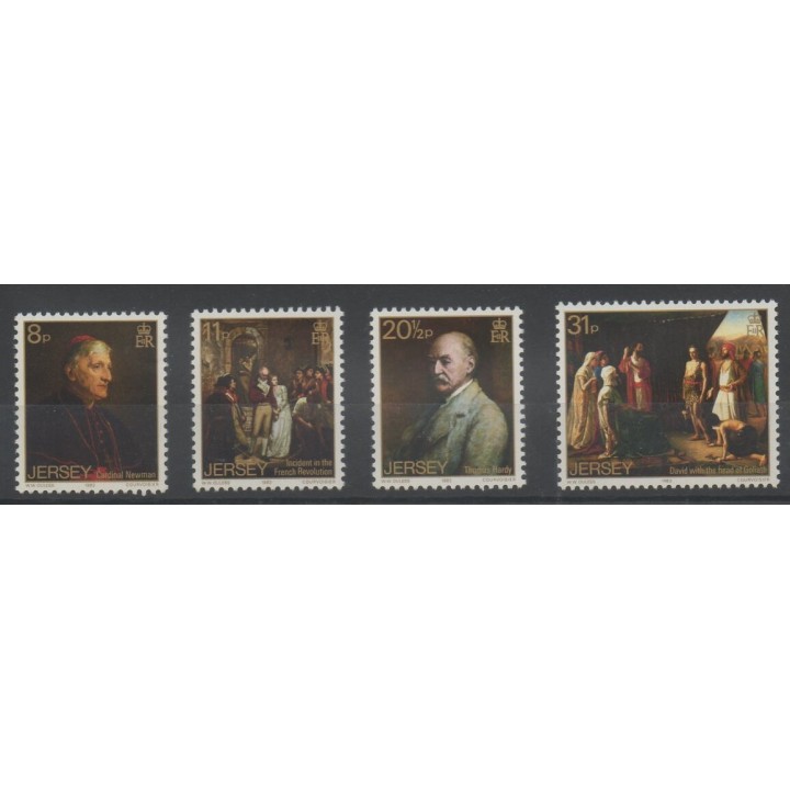 Stamps - Jersey - 1983 - Nb 303/306 - paintings