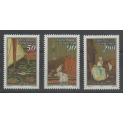 Liechtenstein - 1988 - No 898/900 - peinture