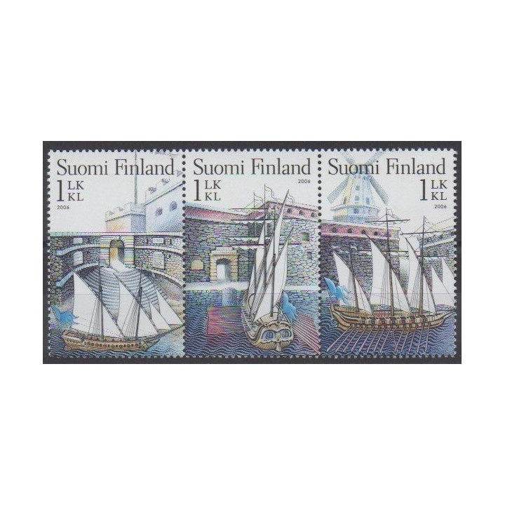 Acheter cette série de timbres de Finlande de l'année 2006 (No 1774/1776).