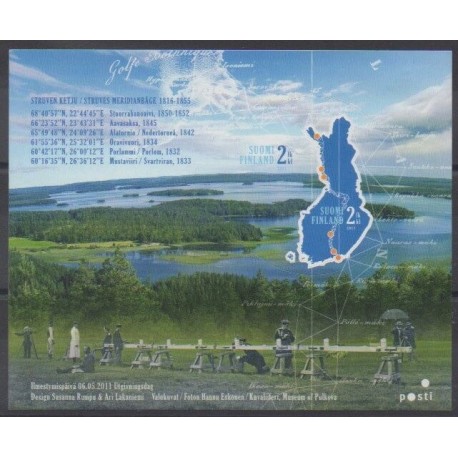 Finlande - 2011 - No 2075/2076 - Sites