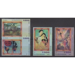 Indonesia - 2002 - Nb 1964/1967 - Paintings