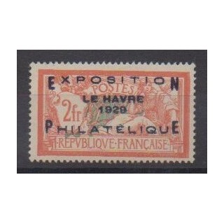 Acheter ce timbre de France de l'année 1929 (No 257A). - Neuf avec charnière - Neuf avec charnière