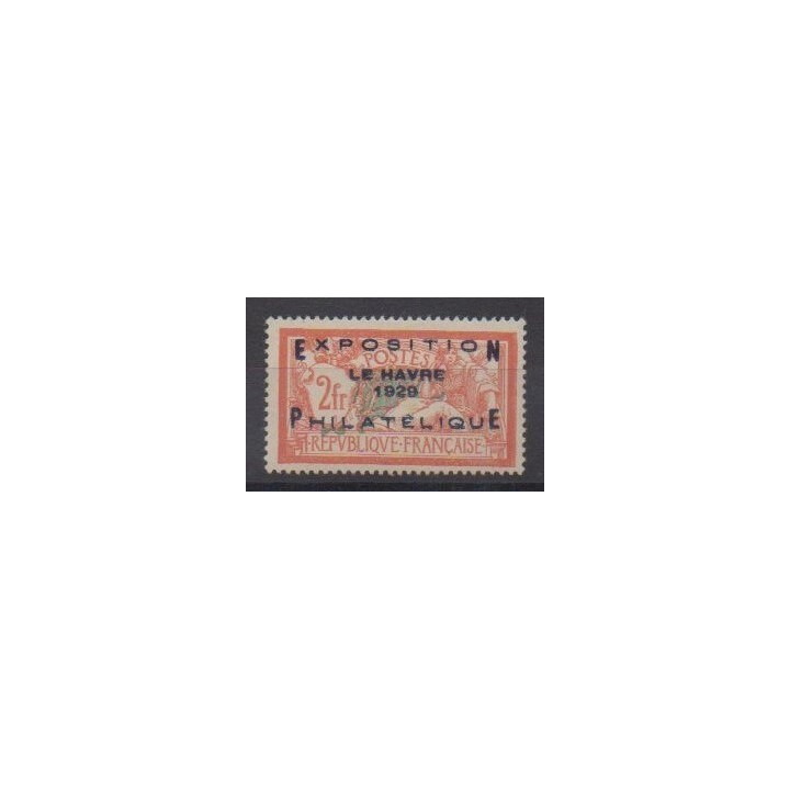 Acheter ce timbre de France de l'année 1929 (No 257A). - Neuf avec charnière - Neuf avec charnière