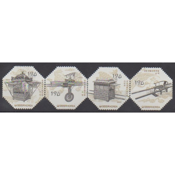 Buy this set of stamps of South Korea of the year 2003 (Nb 2154/2157).