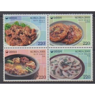 Acheter cette série de timbres de Corée du Sud de l'année 2005 (No 2262/2265).