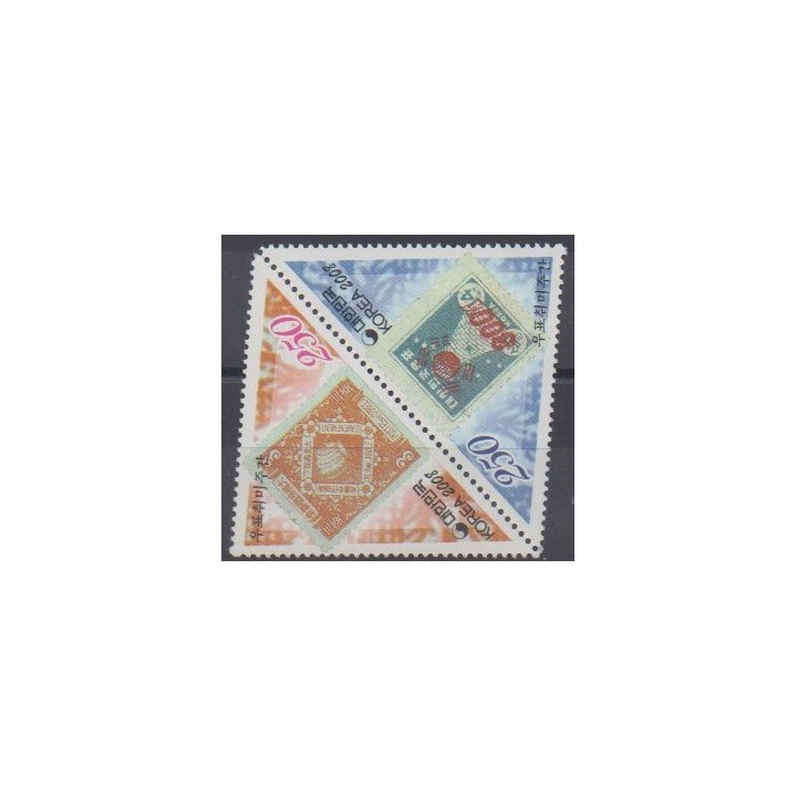 Buy this set of stamps of South Korea of the year 2008 (Nb 2446/2447).