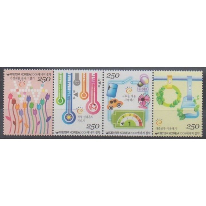 Acheter cette série de timbres de Corée du Sud de l'année 2008 (No 2442/2445).
