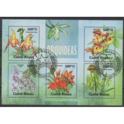 Guinea-Bissau - 2013 - Nb 4968/4972 - Orchids - Used