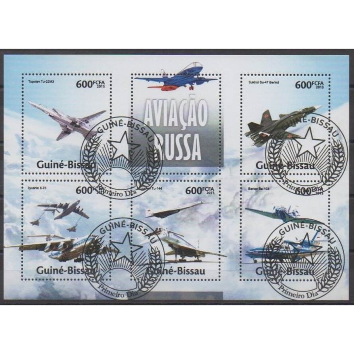 Acheter cette série de timbres de Guinée-Bissau de l'année 2013 (No 4948/4952). - Oblitéré