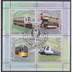 Guinea-Bissau - 2006 - Nb 2210/2213 - Trains - Used