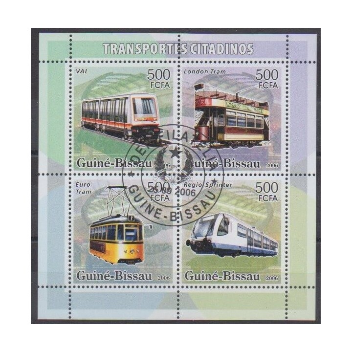 Acheter cette série de timbres de Guinée-Bissau de l'année 2006 (No 2210/2213). - Oblitéré