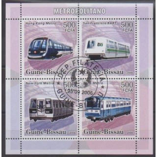 Acheter cette série de timbres de Guinée-Bissau de l'année 2006 (No 2206/2209). - Oblitéré