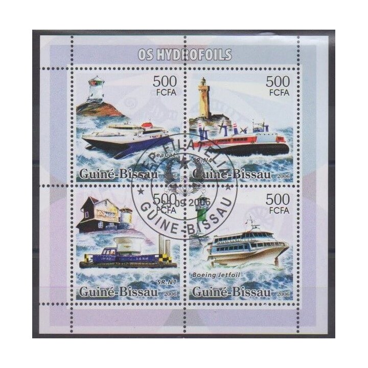 Buy this set of stamps of Guinea-Bissau of the year 2006 (Nb 2198/2201). - Used