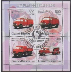 Guinea-Bissau - 2006 - Nb 2190/2193 - Firemen - Used