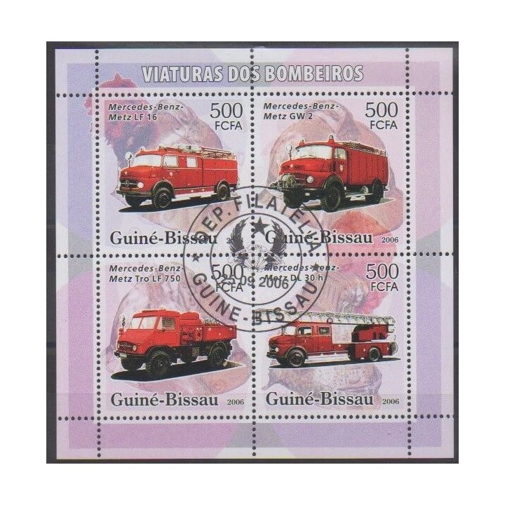 Acheter cette série de timbres de Guinée-Bissau de l'année 2006 (No 2190/2193). - Oblitéré