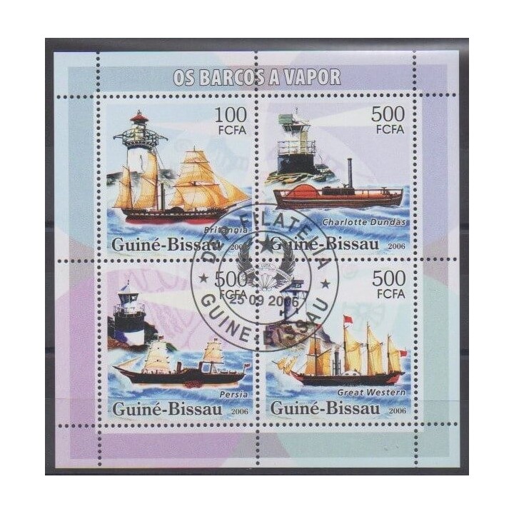 Acheter cette série de timbres de Guinée-Bissau de l'année 2006 (No 2186/2189). - Oblitéré
