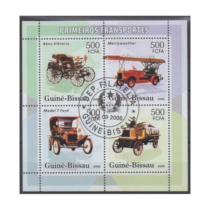 Acheter cette série de timbres de Guinée-Bissau de l'année 2006 (No 2178/2181). - Oblitéré