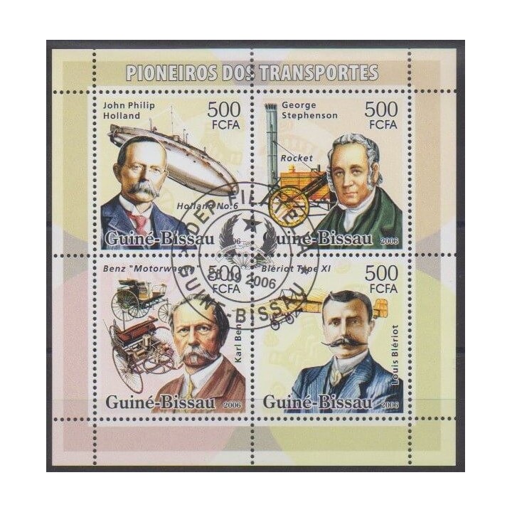 Acheter cette série de timbres de Guinée-Bissau de l'année 2006 (No 2166/2169). - Oblitéré