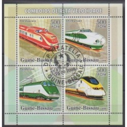 Guinea-Bissau - 2006 - Nb 2162/2165 - Trains - Used
