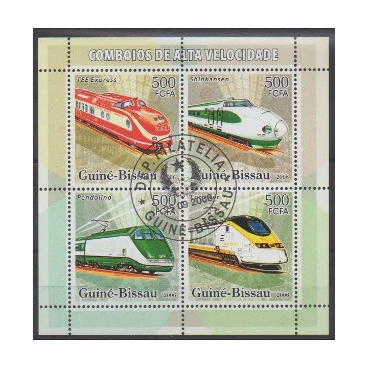 Acheter cette série de timbres de Guinée-Bissau de l'année 2006 (No 2162/2165). - Oblitéré