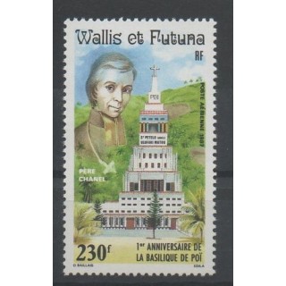 Timbres - Wallis et Futuna - Poste aérienne - 1987 - No PA 155 - églises