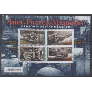 Acheter ces timbres de Saint-Pierre et Miquelon de l'année 2022 (No 1289/1292).