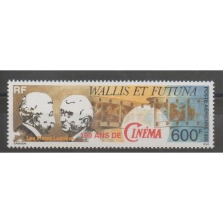 Timbres - Wallis et Futuna - Poste aérienne - 1995 - No PA 189 - cinéma