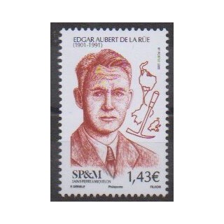 Buy this stamp of Saint-Pierre et Miquelon of the year 2022 (E Aubert de la rüe).