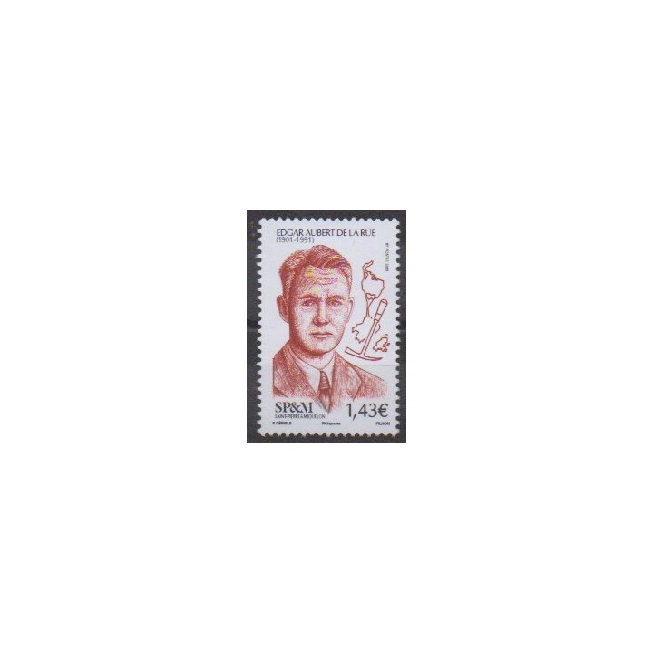 Buy this stamp of Saint-Pierre et Miquelon of the year 2022 (E Aubert de la rüe).