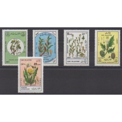 Afghanistan - 1987 - Nb 1375/1379 - Flora