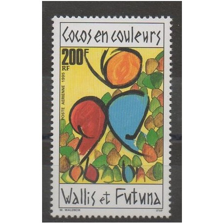Wallis et Futuna - Poste aérienne - 1995 - No PA185 - fruits