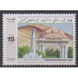 Afghanistan - 2003 - No 1582 - Histoire