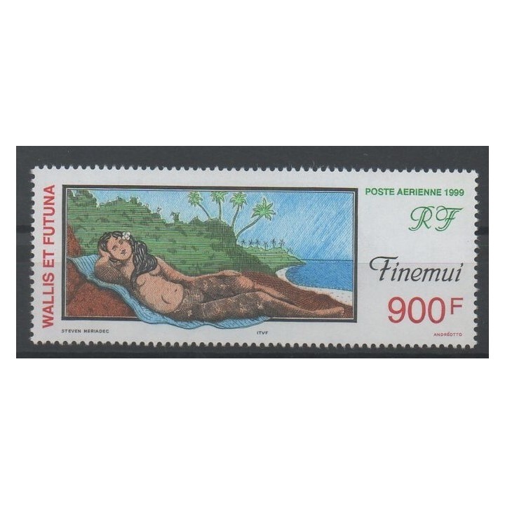 Stamps - Wallis and Futuna - Airmail - 1999 - Nb PA 213 - paintings