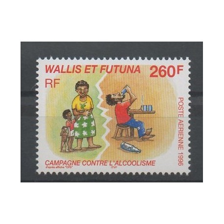 Wallis et Futuna - Poste aérienne - 1996 - No PA196 - santé ou croix-rouge
