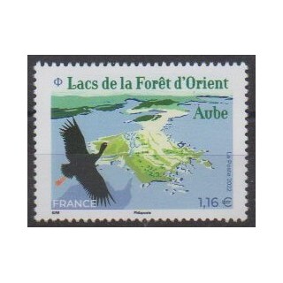 Acheter ce timbre de France de l'année 2022 (Lacs de la forêt d'Orient).