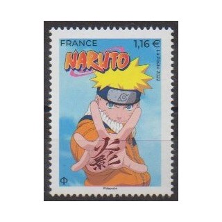 Buy this stamp of France of the year 2022 (Naruto).