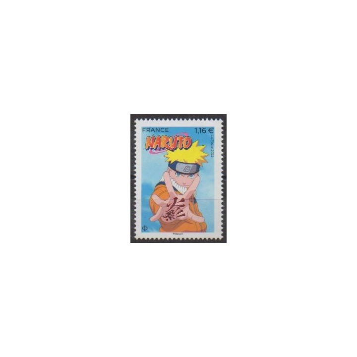 Buy this stamp of France of the year 2022 (Naruto).